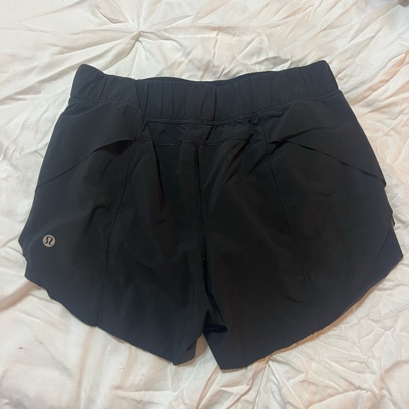 Rare lululemon black shorts - Picture 2 of 3